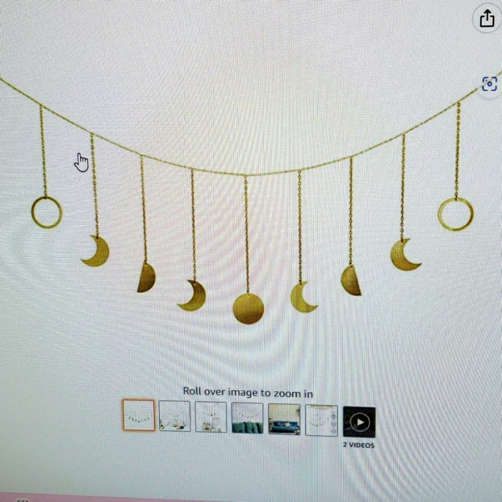 Mkono moon phase wall art